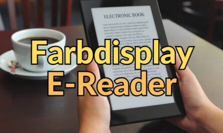 E-Reader in Farbe
