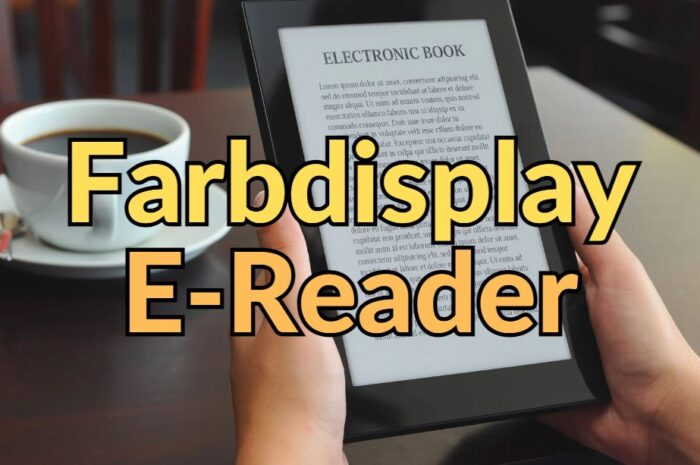 E-Reader mit Farbdisplays Kaufen Tipps